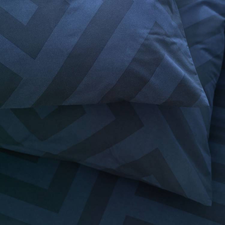 Argos Home bedding set Geo Navy single - British product