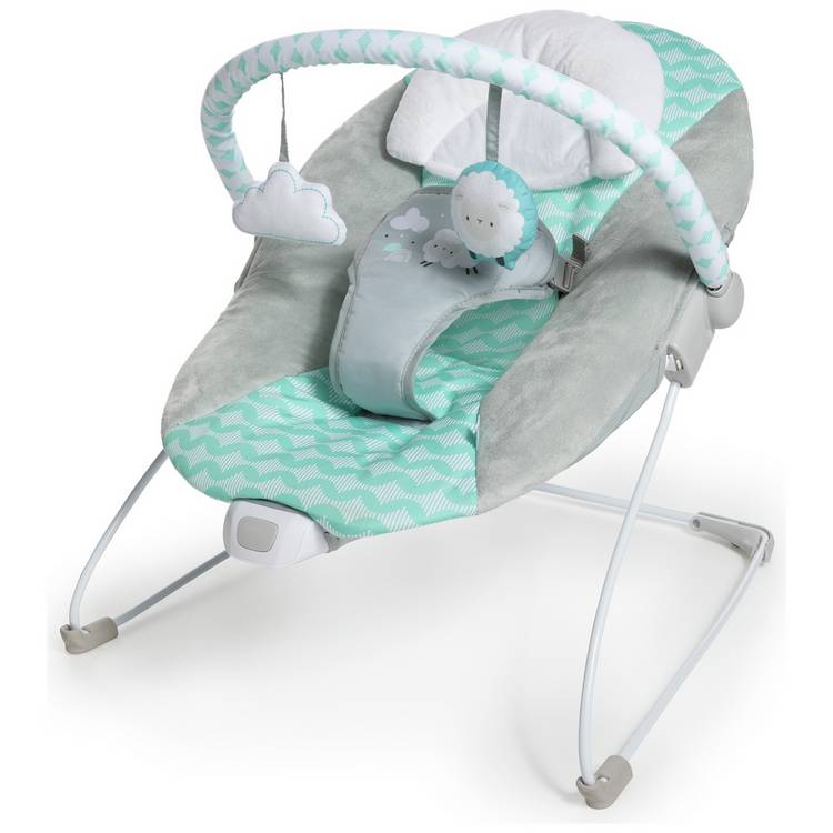 Ingenuity Bouncity Bounce Deluxe vibrating baby bouncer (British brand)