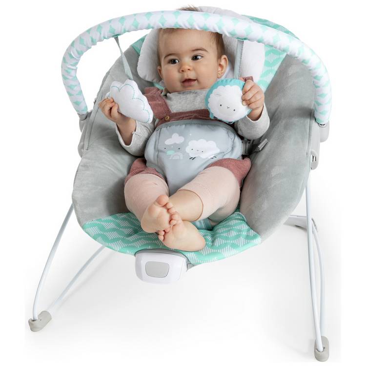 Ingenuity Bouncity Bounce Deluxe vibrating baby bouncer (British brand)