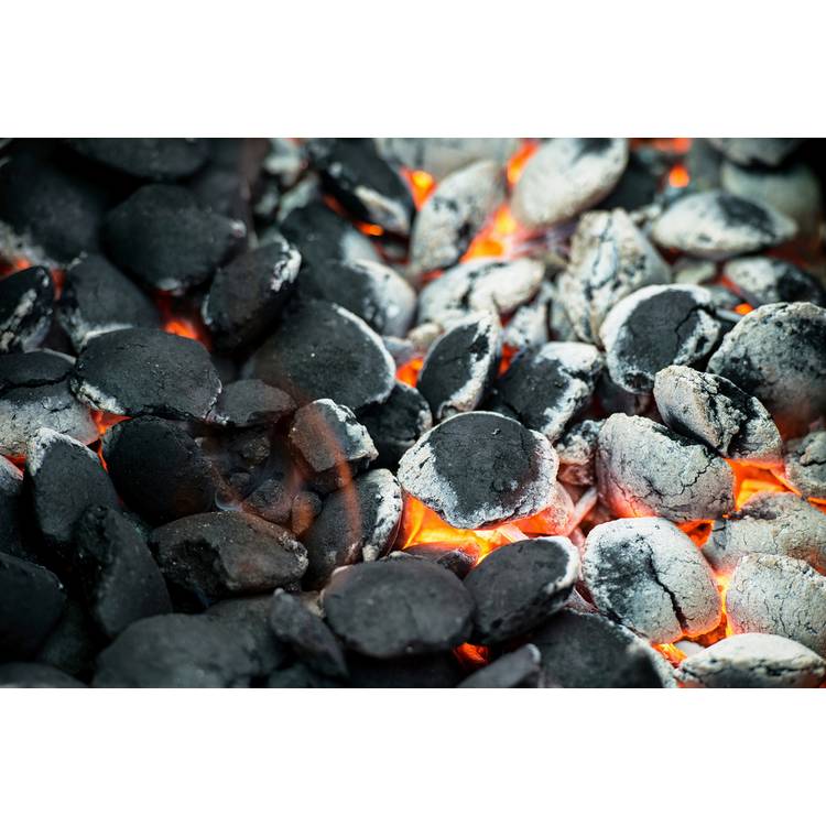 Bar-Be-Quick charcoal briquettes 4kg, imported from the UK