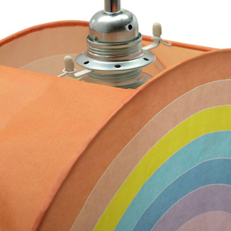 Argos Home kids multicolour rainbow lampshade 45cm, UK version