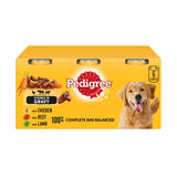 Pedigree Adult Wet Dog Food Tins Country Casseroles in Gravy Dog Food & Accessories ASDA   