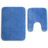 Argos Home Tufted Bath & Pedestal Mat Set - Powder Blue