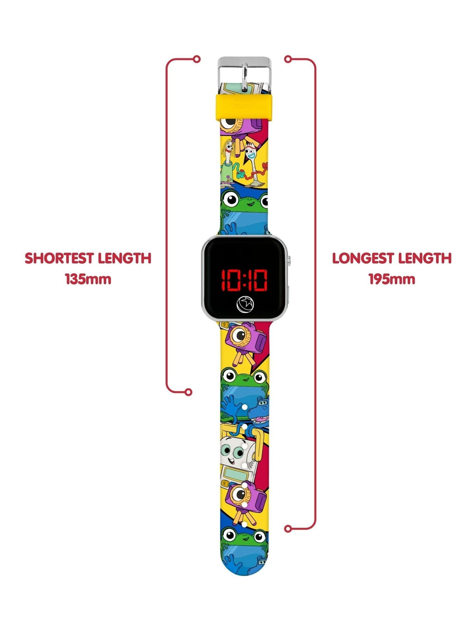 Peers Hardy blue Toy Story LED kids watch, imported from the UK