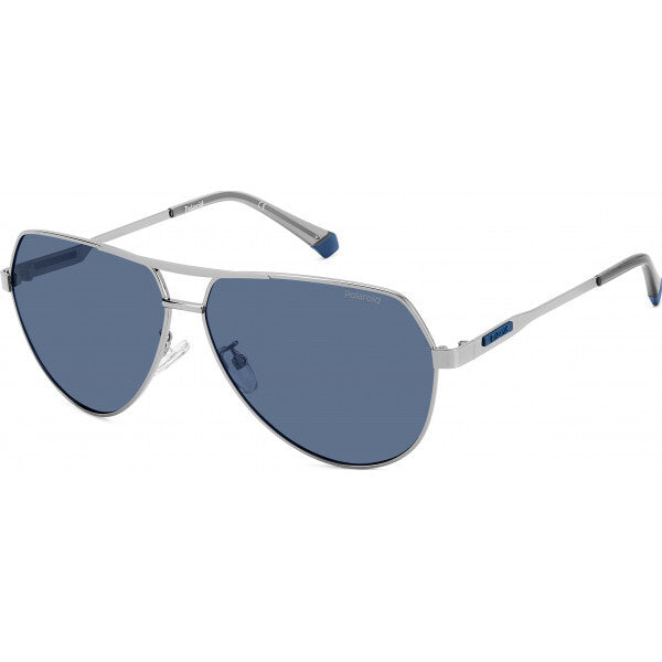 Polaroid PLD 2145 grey metal frame sunglasses, imported from the UK