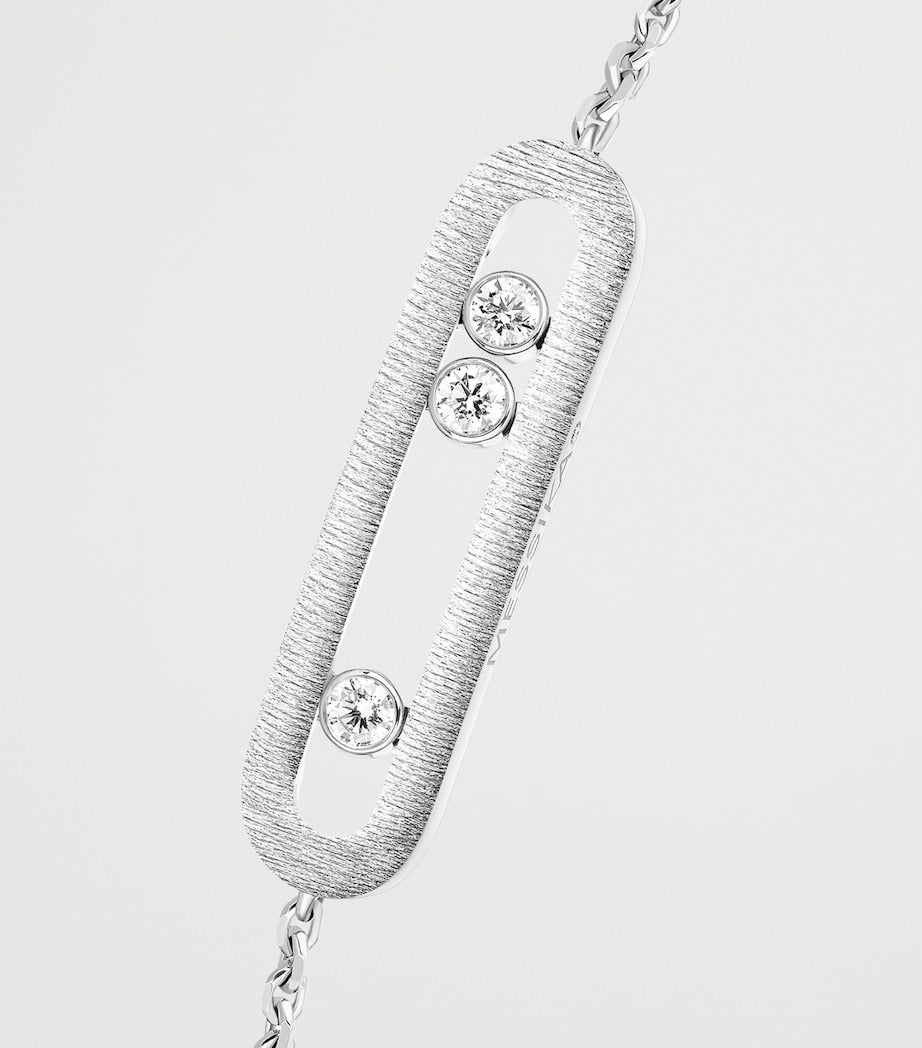 Messika Move Classique white gold diamond bracelet 0.30ct, UK version