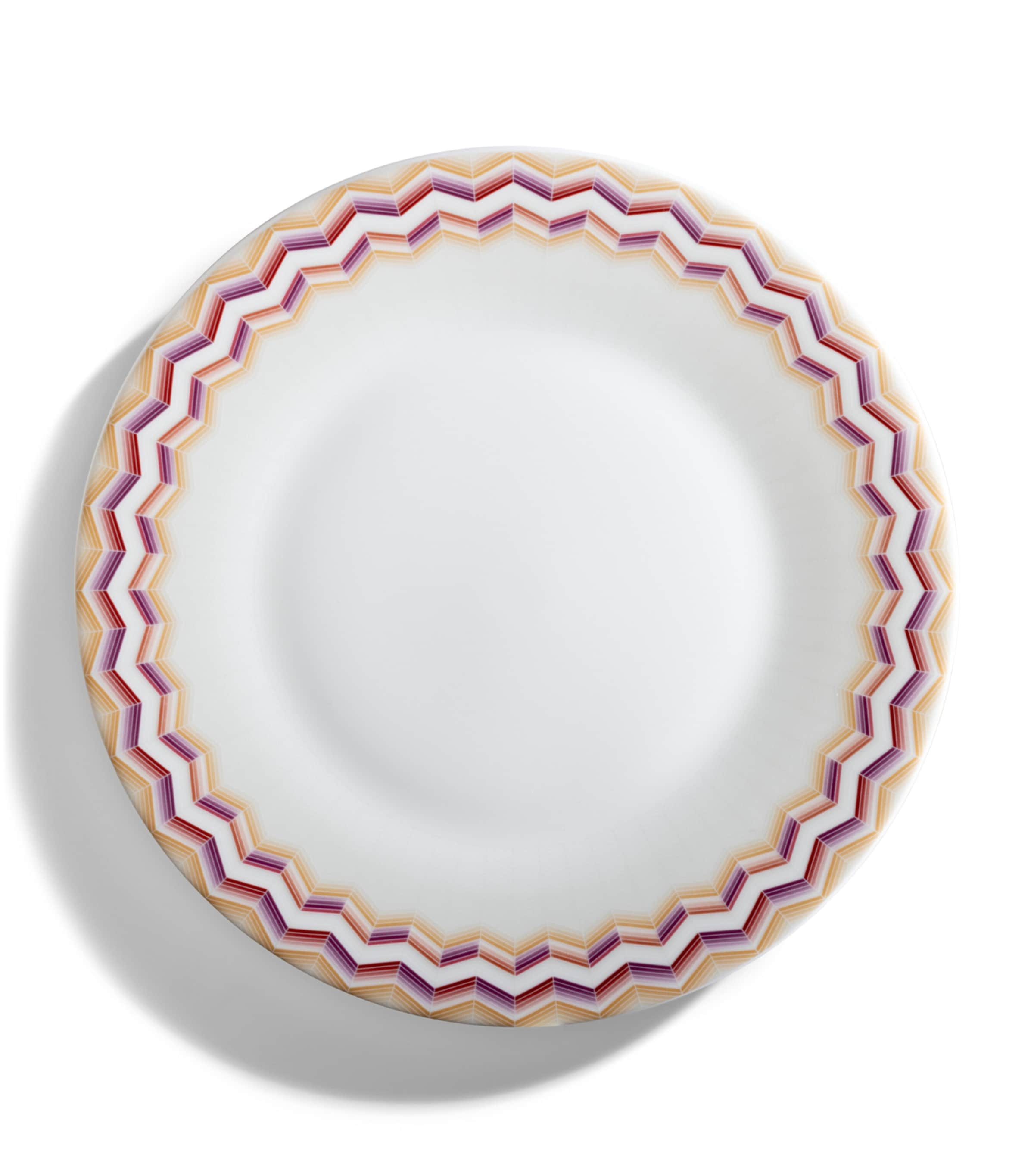 Missoni Home Zigzag dinner plate 27.5cm, imported from the UK