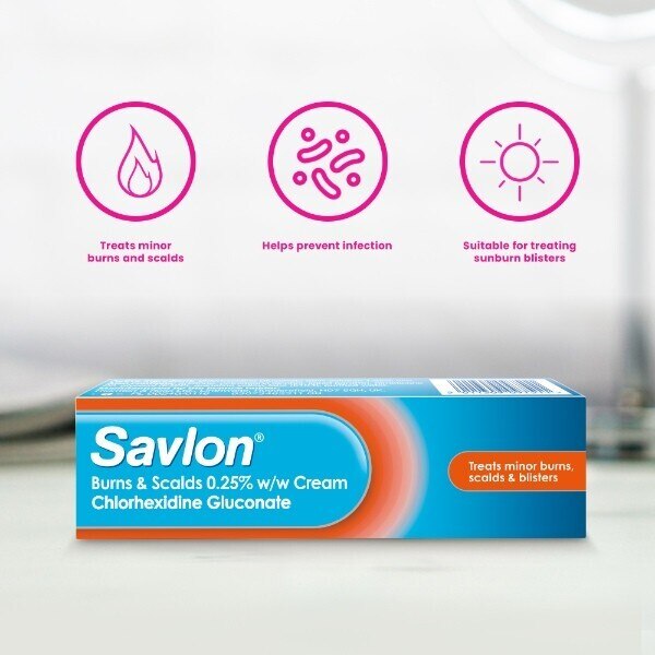 Savlon Burns & Scalds 0.25% Cream