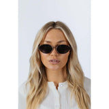 SVNX sunglasses silver grey rounded oval metal frame - British product