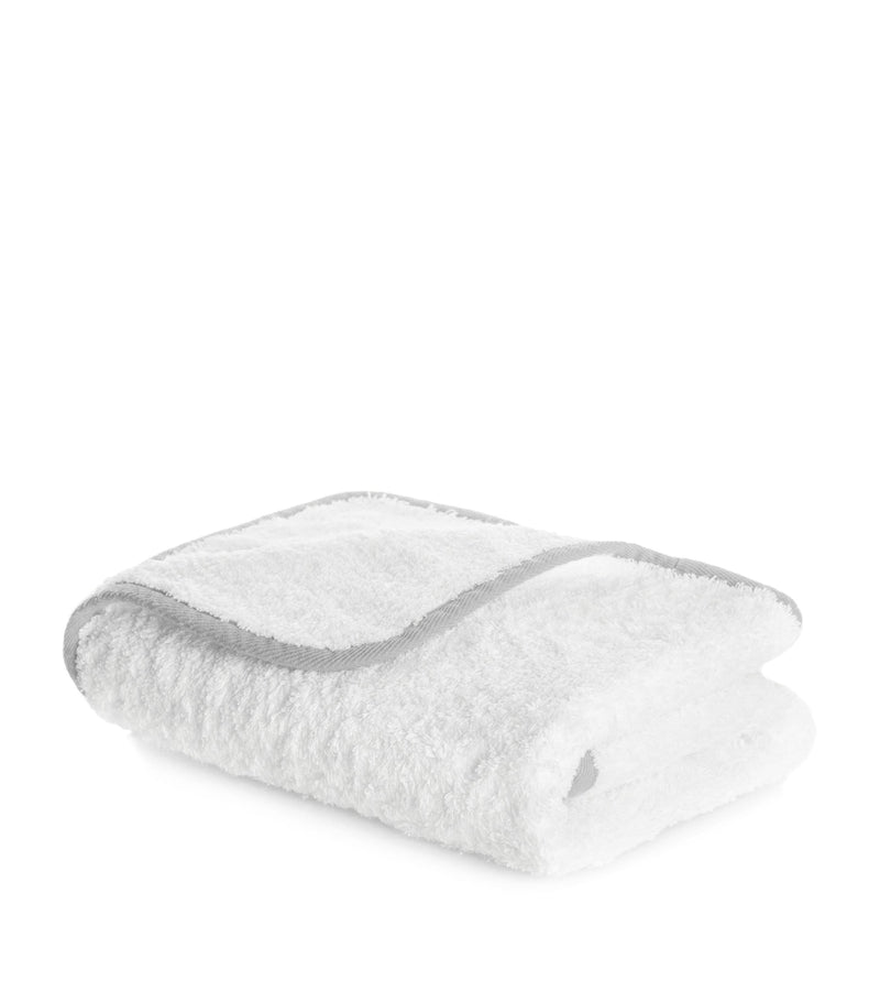 Egyptian Cotton Hand Towel with Colorful Piping, 50cm x 100cm approx.