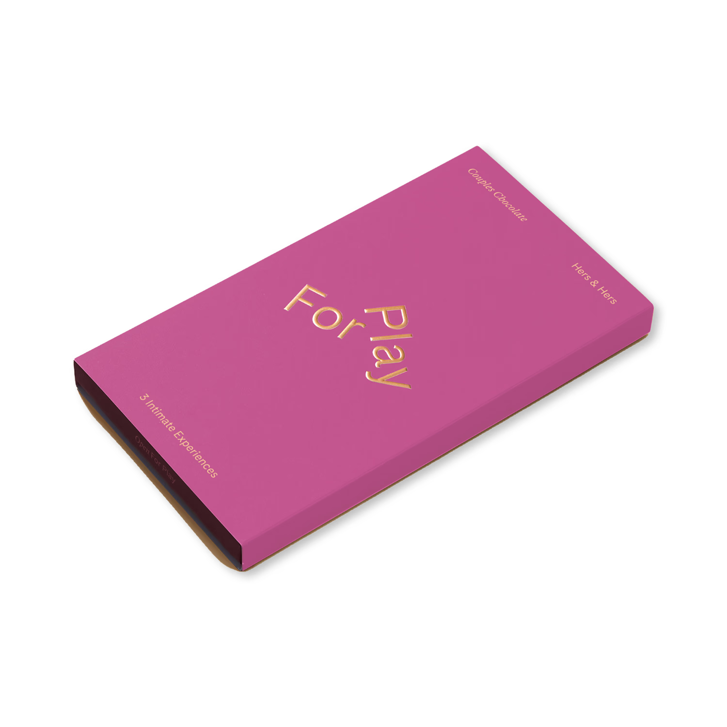 For Play couples chocolate with adaptogens, imported from the UK