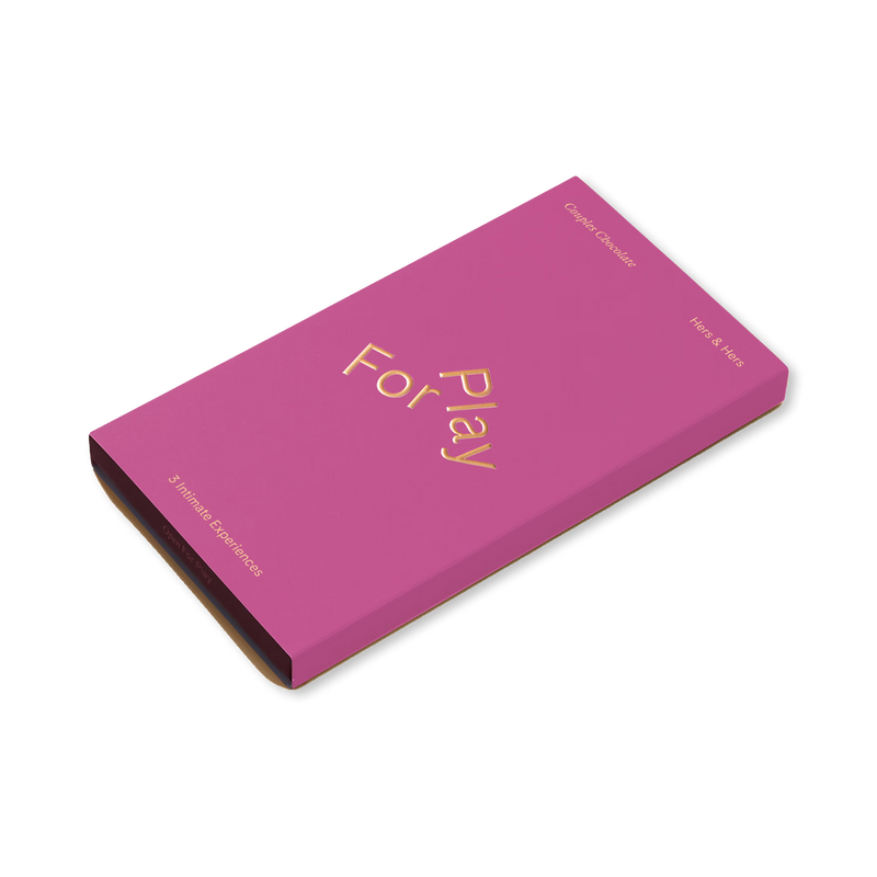 For Play couples chocolate with adaptogens, imported from the UK