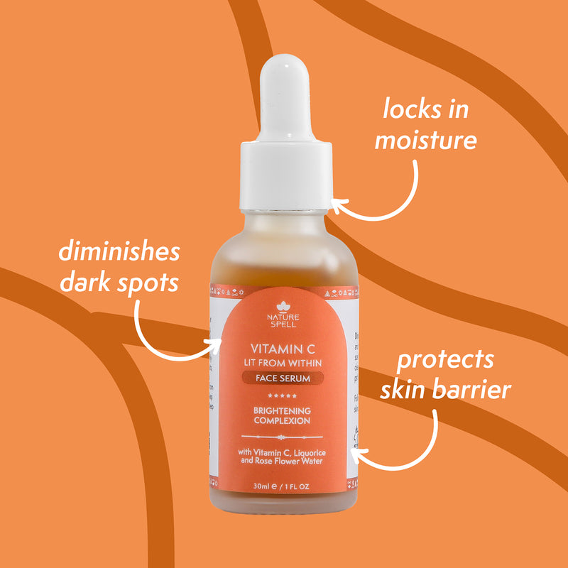 Nature Spell Vitamin C face serum 30ml, imported from the UK