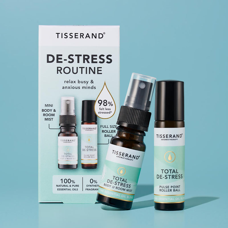 Tisserand Total De-Stress aromatherapy kit, UK version