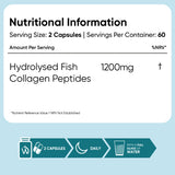WeightWorld Pure Marine Collagen 120 capsules, imported from the UK