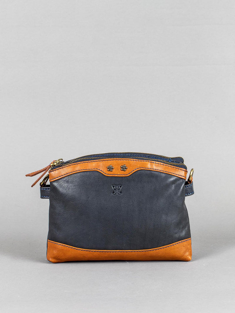 Lakeland Leather Dark Brown Hartsop Zip Cross-Body Bag
