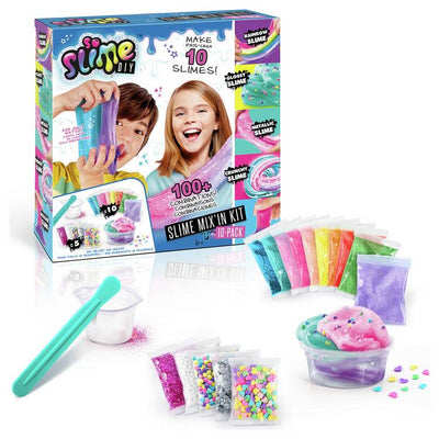 Argos So Slime DIY Mix In Kit 10 Pack Slime Making Kit- Buy online at McGrocer