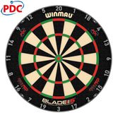 Winmau Blade 6 Triple Core PDC professional dartboard - British product