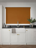 Next terracotta blackout roller blind, imported from the UK