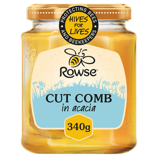 Rowse Cut Comb in Acacia Honey 340g GOODS Sainsburys   