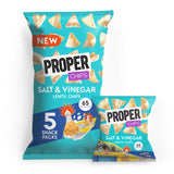 Properchips Salt & Vinegar Lentil Chips 5x14g GOODS Sainsburys   