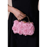 SVNX Rose Clutch in Pink, UK version