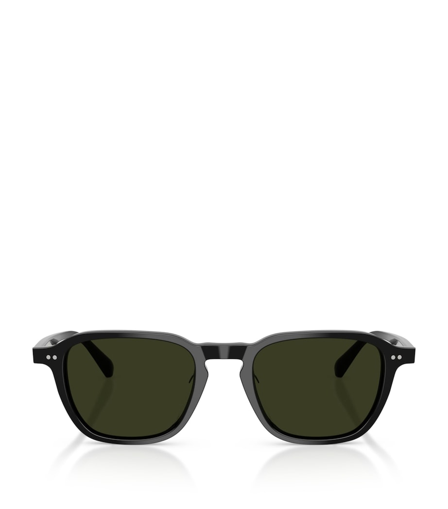 Oliver Peoples Emryn unregelmäßige Sonnenbrille Acetatrahmen, importiert aus dem Vereinigten Königreich