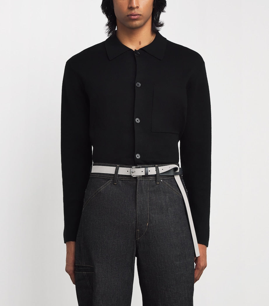 Giorgio Armani leather belt - British product