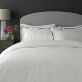 Habitat Cotton 200TC Oxford Edge White Bedding Set - Single