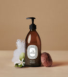 Dishwashing Liquid with Orange Blossom, Mandarin and Basil Fragrance in Refillable Glass Bottle 500ml