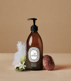 Dishwashing Liquid with Orange Blossom, Mandarin and Basil Fragrance in Refillable Glass Bottle 500ml