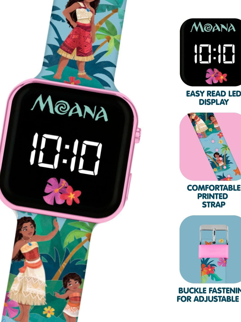 Peers Hardy Moana LED watch with silicone strap (British brand)