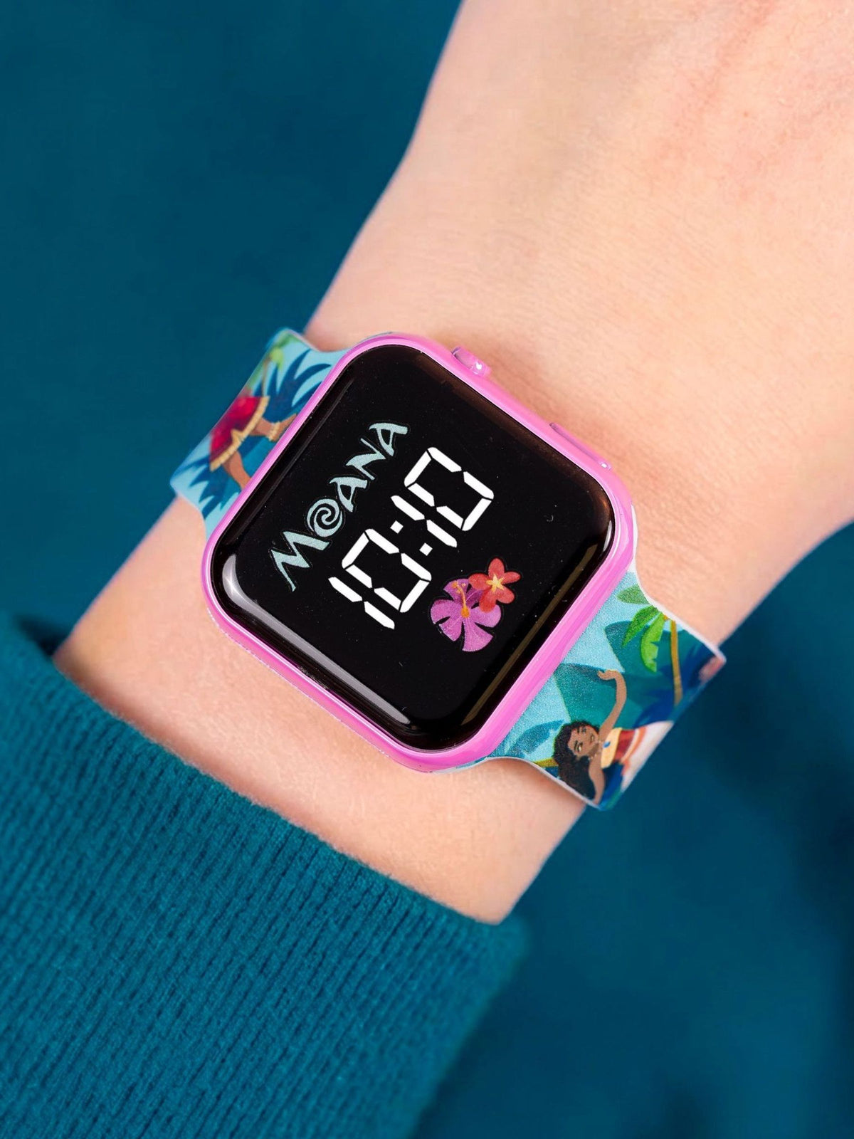 Peers Hardy Moana LED watch with silicone strap (British brand)