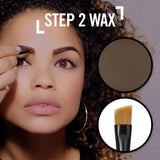 Rimmel eyebrow sculpting kit medium brown, imported from the UK