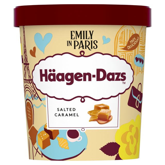 Haagen-Dazs Salted Caramel Ice Cream   460ml GOODS M&S   