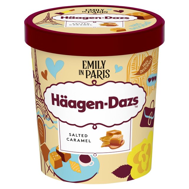 Haagen-Dazs Salted Caramel Ice Cream   460ml GOODS M&S   