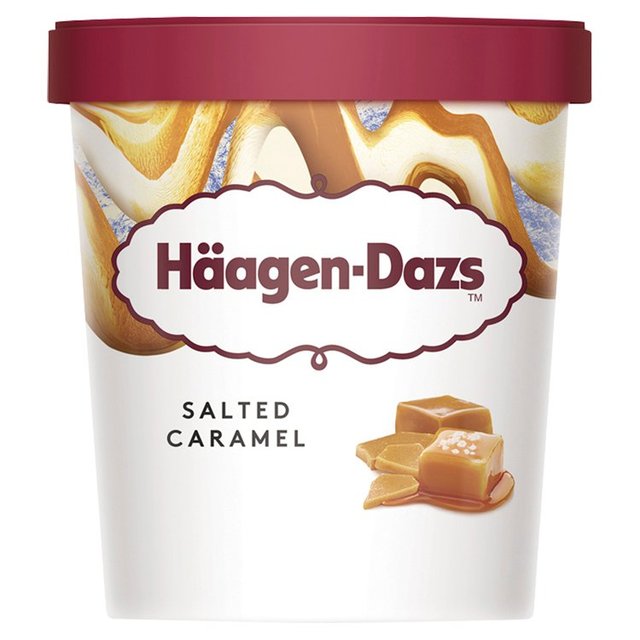 Haagen-Dazs Salted Caramel Ice Cream   460ml GOODS M&S   