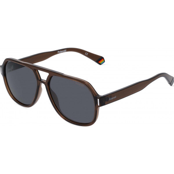 Polaroid brown sunglasses PLD 6193 57mm (British brand)