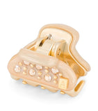 Alexandre de Paris gold-plated mini claw hair clip 1.8cm, UK version