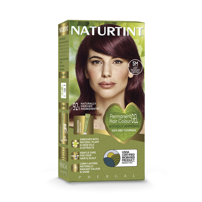 Naturtint permanent hair colour 5M Light Mahogany Chestnut, UK version