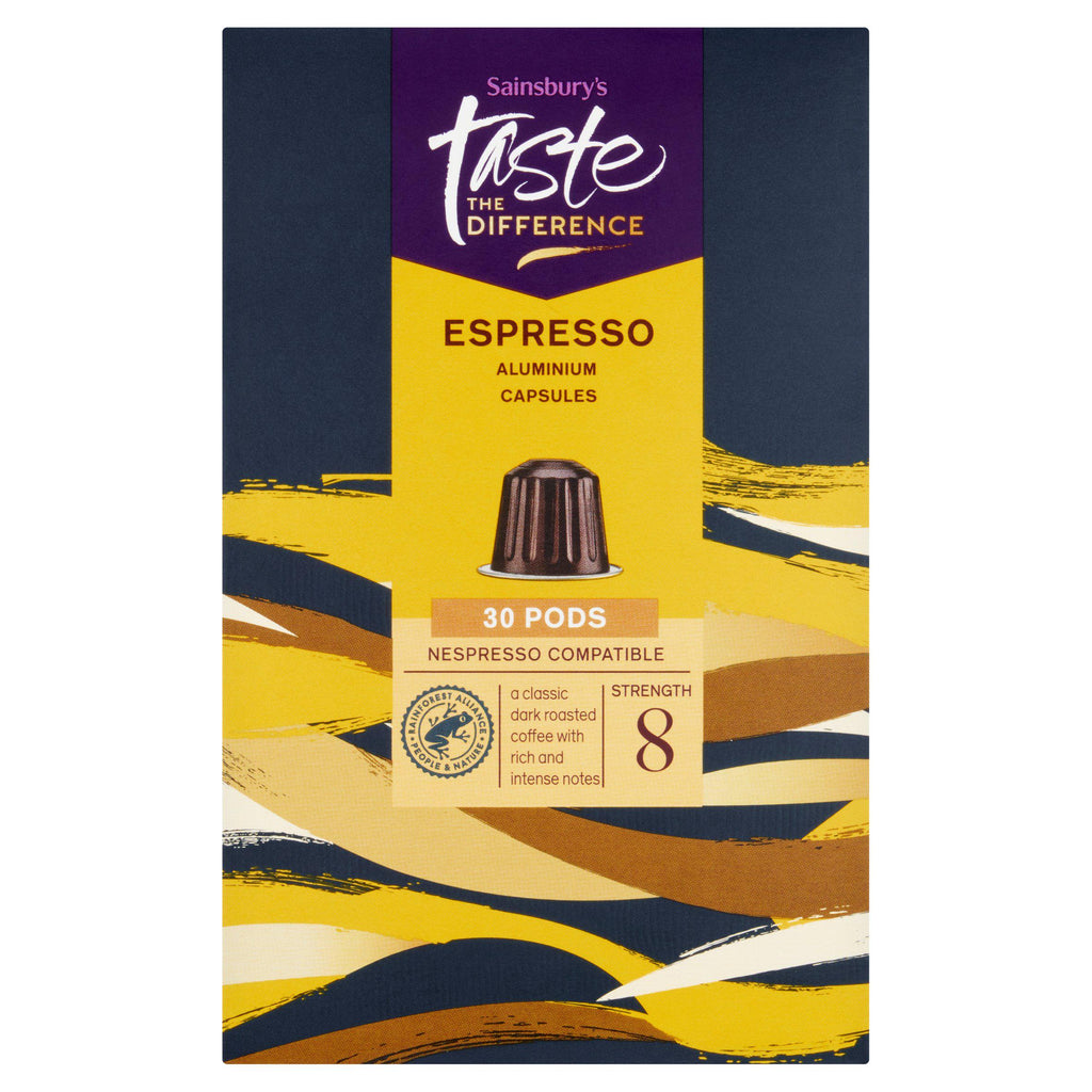 Sainsbury's Espresso Pods, Taste the Difference x30 156g