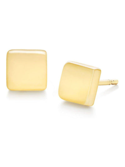 Beaverbrooks 9-Karat-Gold-Quadrat-Ohrstecker