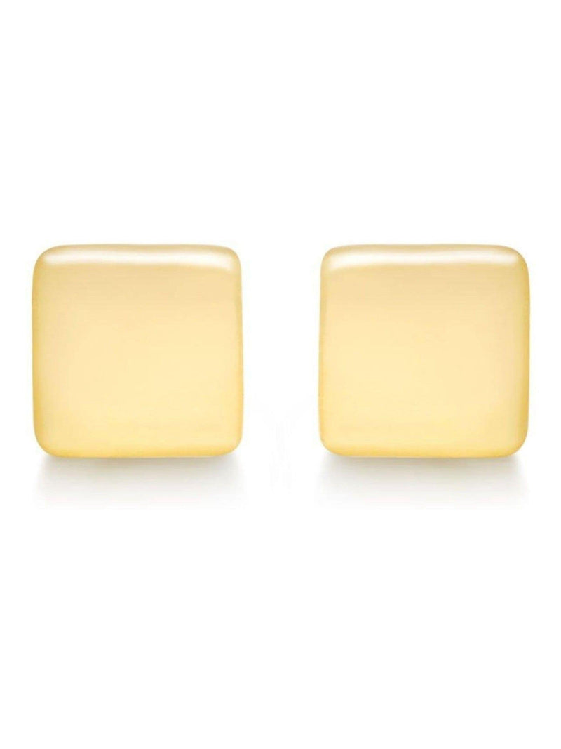 Beaverbrooks 9ct Gold Square Stud Earrings