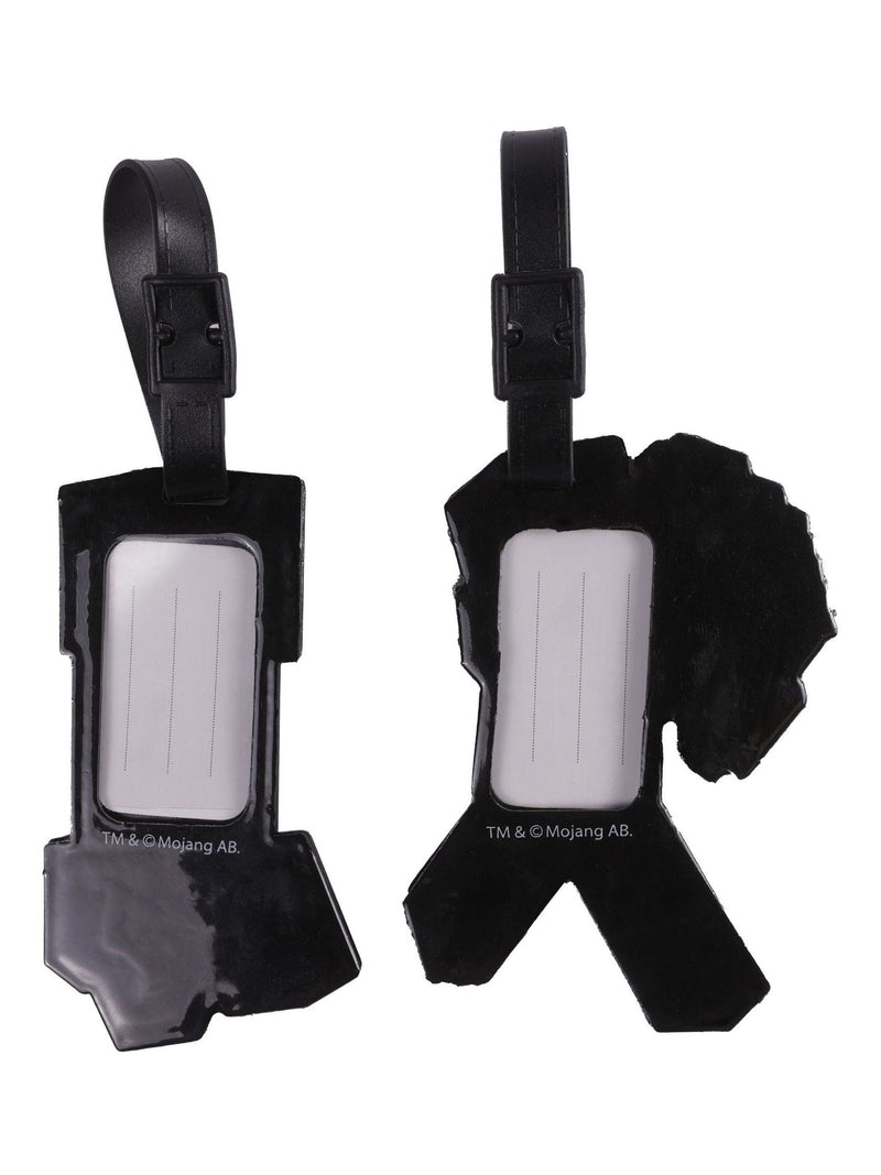 Peers Hardy Minecraft luggage tags set of 2, imported from the UK