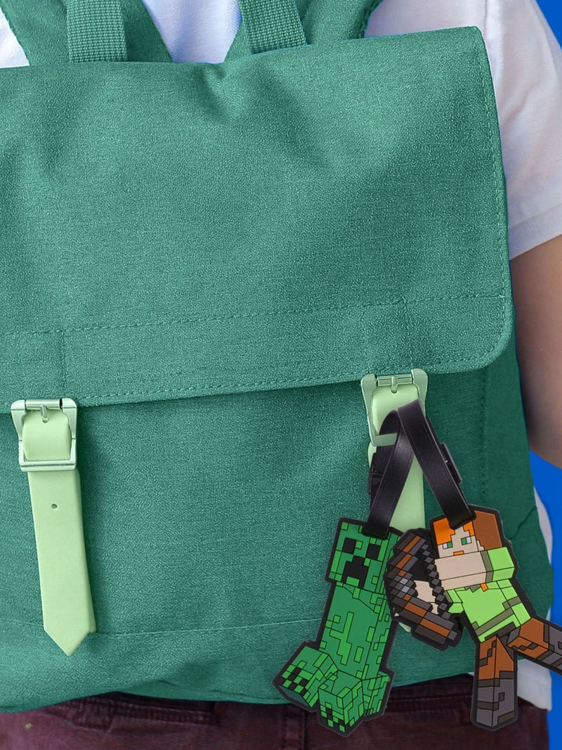 Peers Hardy Minecraft luggage tags set of 2, imported from the UK
