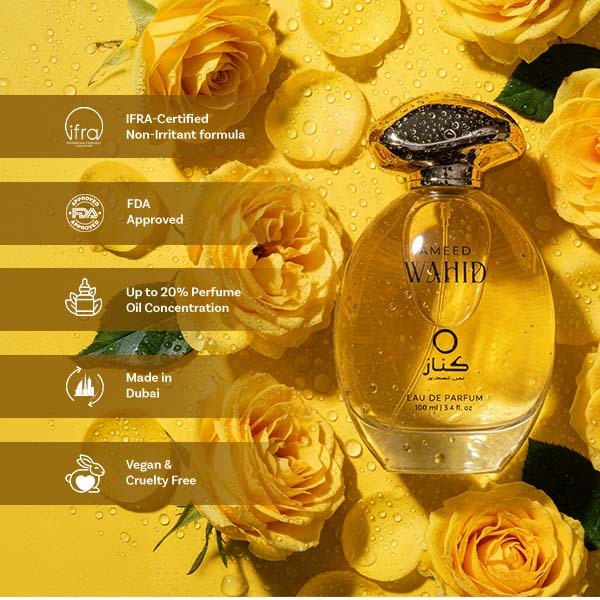 Bellavita Kenaz Ameed Wahid Eau de Parfum 100ml (British brand)