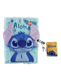 Peers Hardy Blue Stitch 3D plush A5 diary, UK version