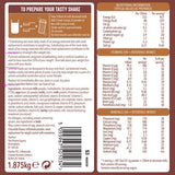 SlimFast Chocolate Flavoured Shake Powder 1825kg 50 Servings
