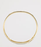 Messika Move Romane yellow gold diamond bangle 0.69ct, UK version