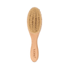 Baby brush with 100% goat hair bristles and wooden handle, UK version